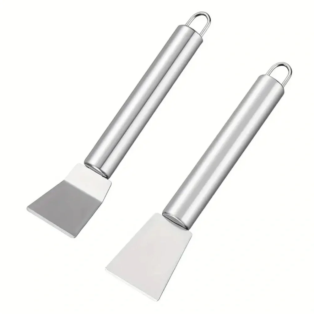 Set of Stainless Steel Kitchen Scrapers